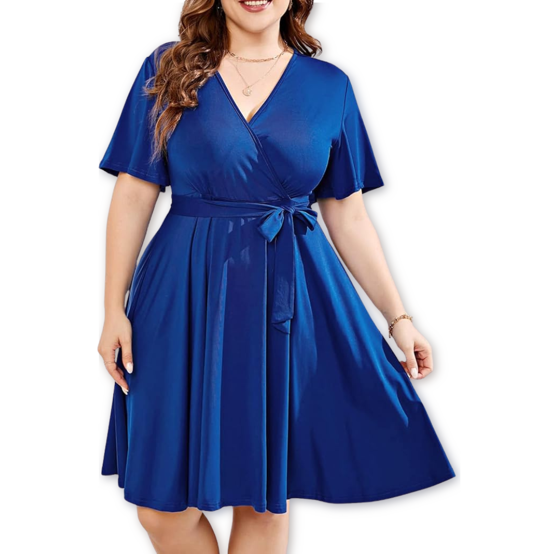 Aurissée™ [Plus Size] Midi Pocket Sundress